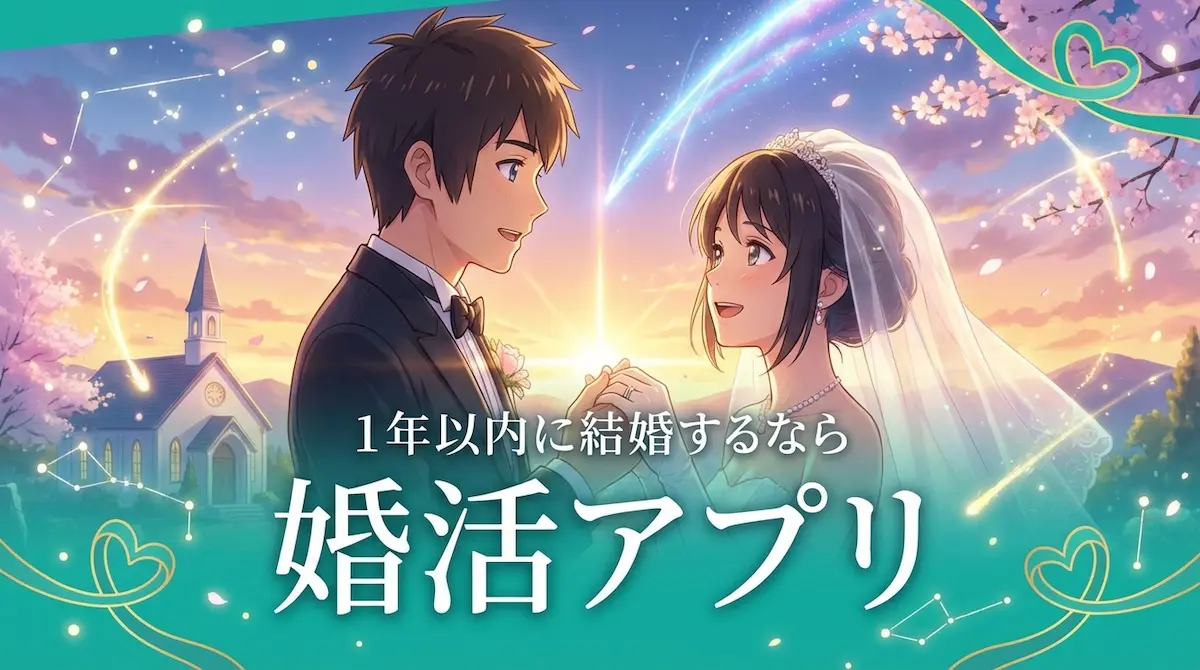1年以内に結婚するなら婚活アプリ